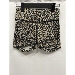 Outdoor Voices Move Free 3.5" Shorts in Leopard *Size X-Small*